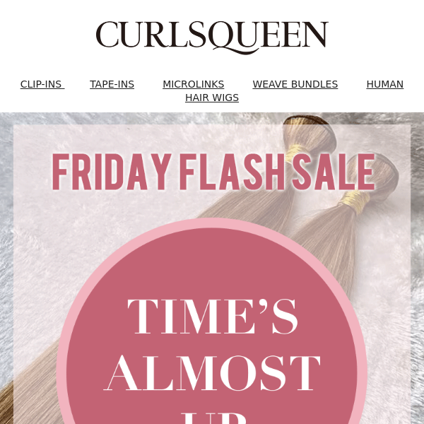 24Hrs Only Friday Flash Sale！