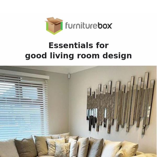 Essentials for Good Living Room Design 🤍