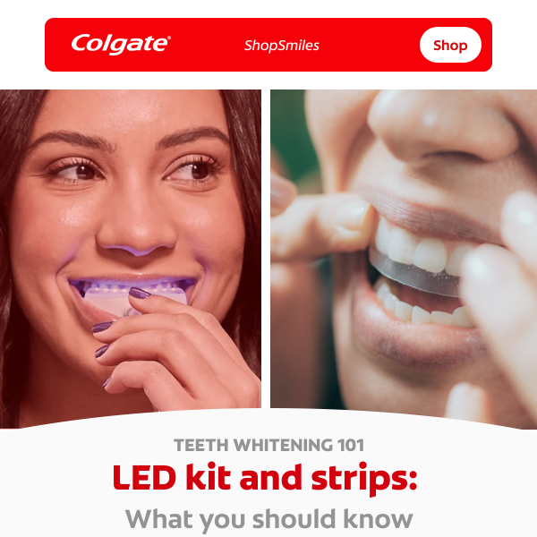 Get your teeth 6 shades whiter!
