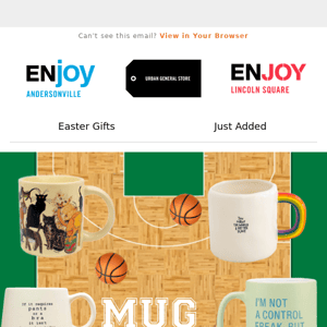 MUG MADNESS HAS BEGUN 🏀☕