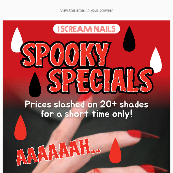 👻Spooky specials ending soon! PRICES SLASHED🔪