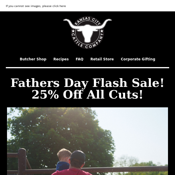 Fathers Day FLASH SALE!