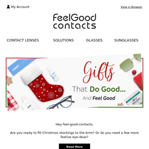 Gifts that do good... and Feel Good 🎁🎅