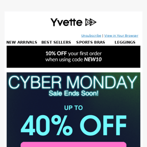 Cyber Deals are Ending Soon!