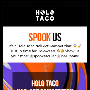 It’s A Holoween Nail Art Competition 😱 💅 🎃