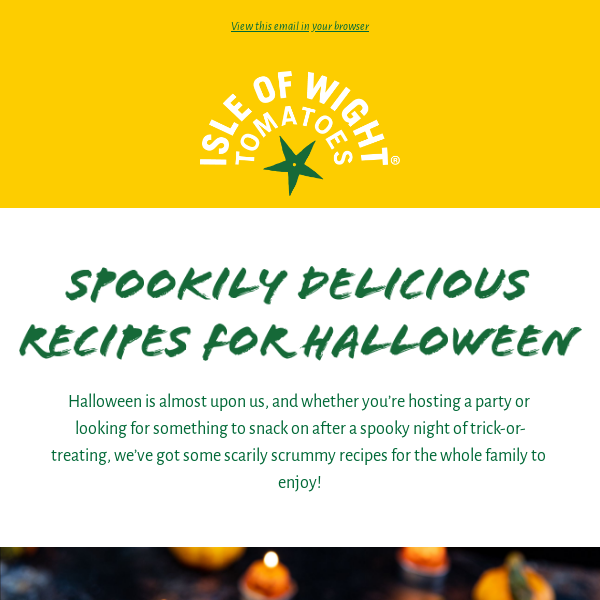 👻 Spookily delicious recipes for your Halloween Party!