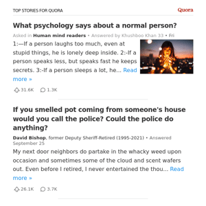 What psychology says about a normal person?
