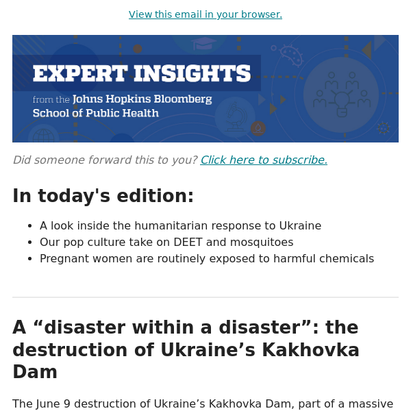 Inside the humanitarian response to the destruction of Ukraine’s Kakhovka Dam