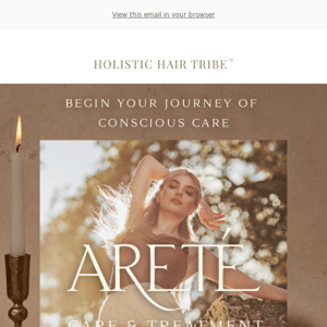 Elevated Haircare – The Areté Way 🌱