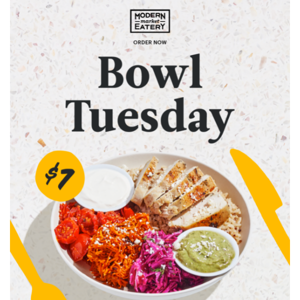 Bowl Tuesday: $7 Smoky Chicken Bowl
