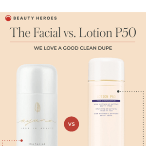 Ayuna’s The Facial vs. Lotion P50