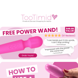 🆓 POWER Wand (It's STRONG.) & How To...