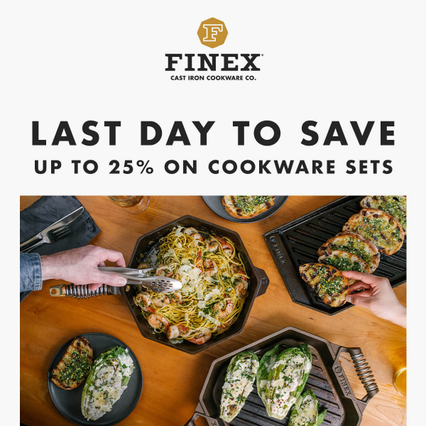 Last Day to Save on Cookware Sets!