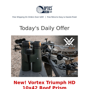 NEW! Vortex Binoculars & Scope Rings