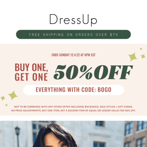 🎉 NEW + BOGO 50% OFF 🎉