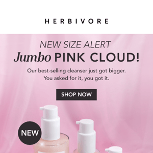 HUGE NEWS! Jumbo Pink Cloud is here!