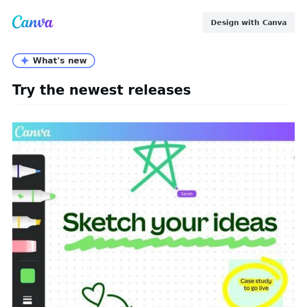 See What's New in Canva
