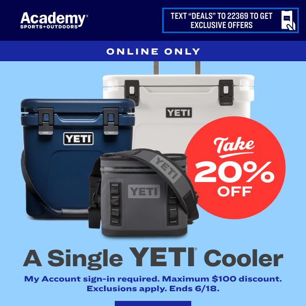 YETI Tundra Haul Cooler  Free Shipping at Academy