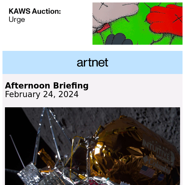 Koons Landing! Artist's Sculptures Arrive on Moon