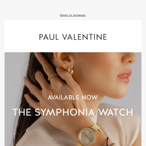 NOW AVAILABLE: The Symphonia Watch