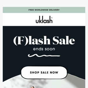 (F)lash Sale is still on!