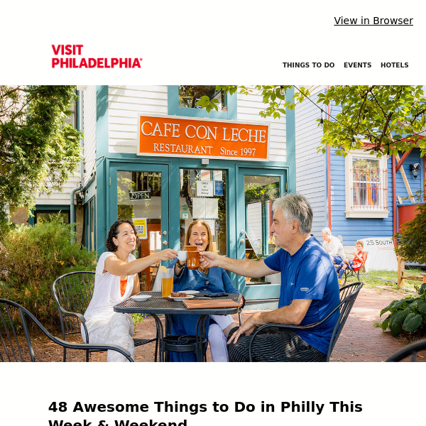 48 Things to Do in Philly This Week