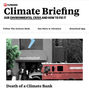 Your weekly climate briefing