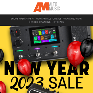 New Year, New Deals on Fender, Akai Professional, Presonus & More!