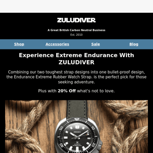 20% Off The Extreme Endurance...