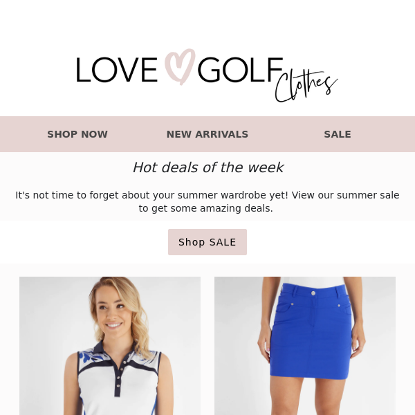 Summer Sale - Hot deals of the week 🔥