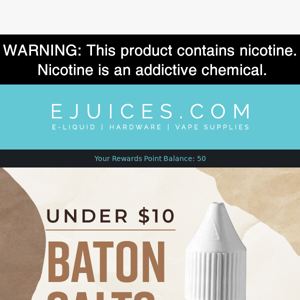Under $10 - Baton Salts Southern Leaf 🌬️