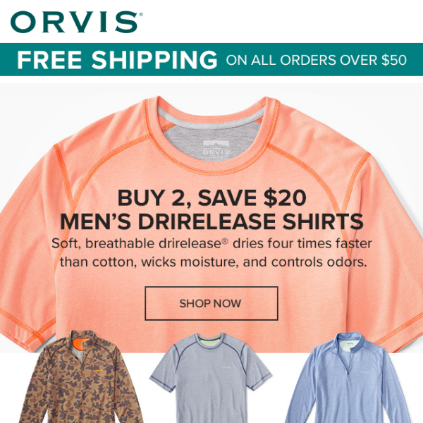 orvis t shirts