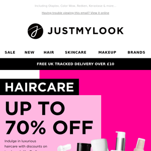 🔥 Haircare: Up to 70% off 🔥