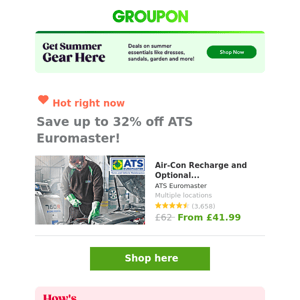 🔥 Beat the Heat! 💨 Over 30% Off at ATS Euromaster!