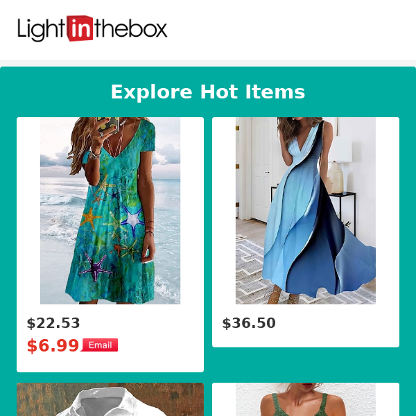 Hi lightinthebox, still need THE Print Dresses?