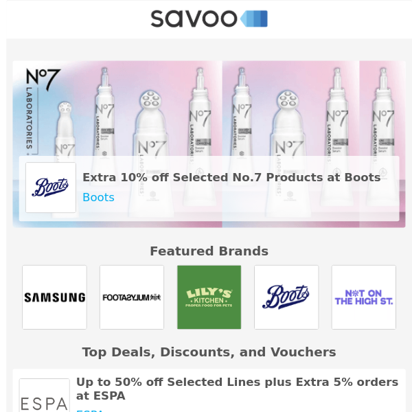 Savoo's Big Black Friday Deals | The bargains have begun!
