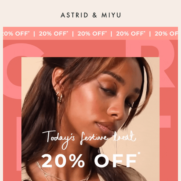 Astrid & Miyu, don’t miss 20% off (almost) everything