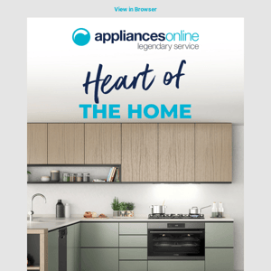 Turn your house into a home with Westinghouse appliances