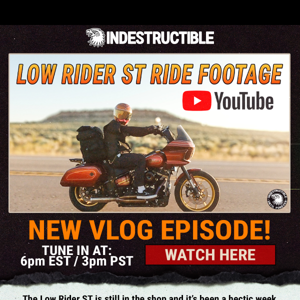 Epic Low Rider ST Ride Footage