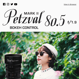The Petzval 80.5 Bokeh Control is Back!