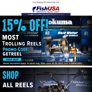 These Reel Deals are Almost Over!