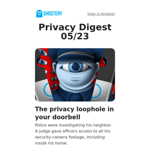The privacy loophole in your doorbell