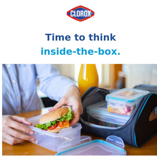 Pssst, it’s time to clean that lunchbox 🍱