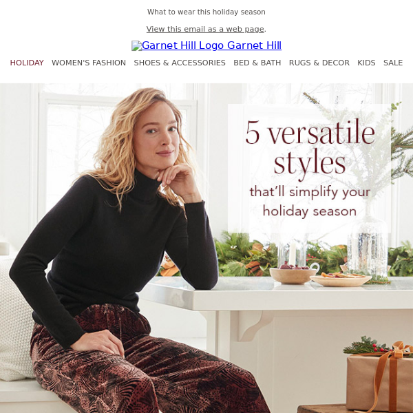 Garnet hill best sale sleepwear sale