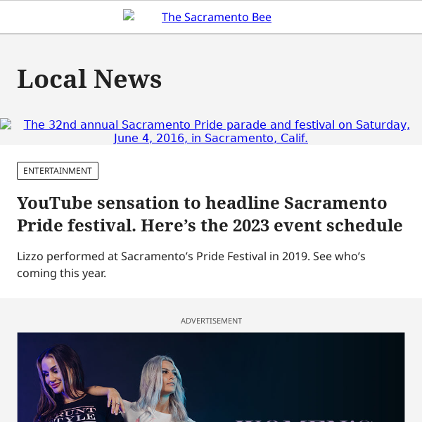 YouTube sensation to headline Sacramento Pride festival