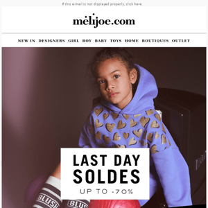 SALE: LAST DAY! It's now or never