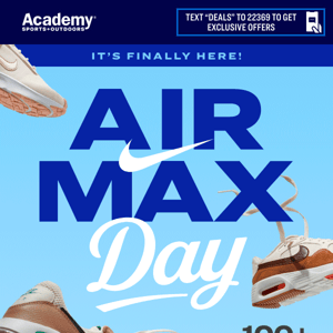 🎉 It's Nike Air Max Day!