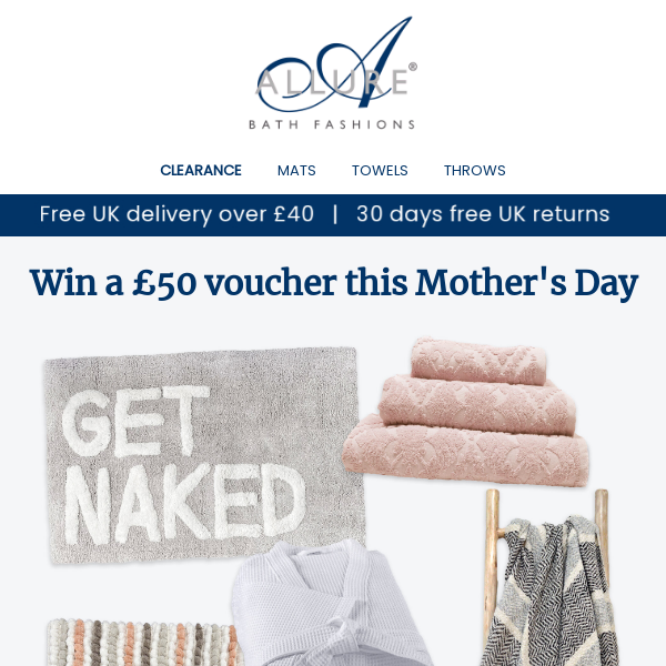 Find the perfect gift with our Mother's Day competition 🤍