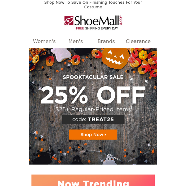 Get In The Spooky Season Spirit With 25% Off
