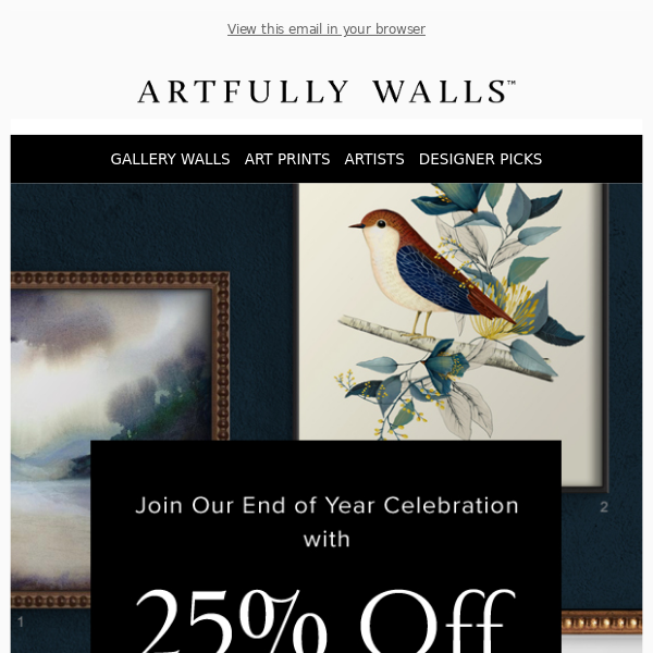 Hooray for 2024! We're Celebrating with 25% Off Sitewide!